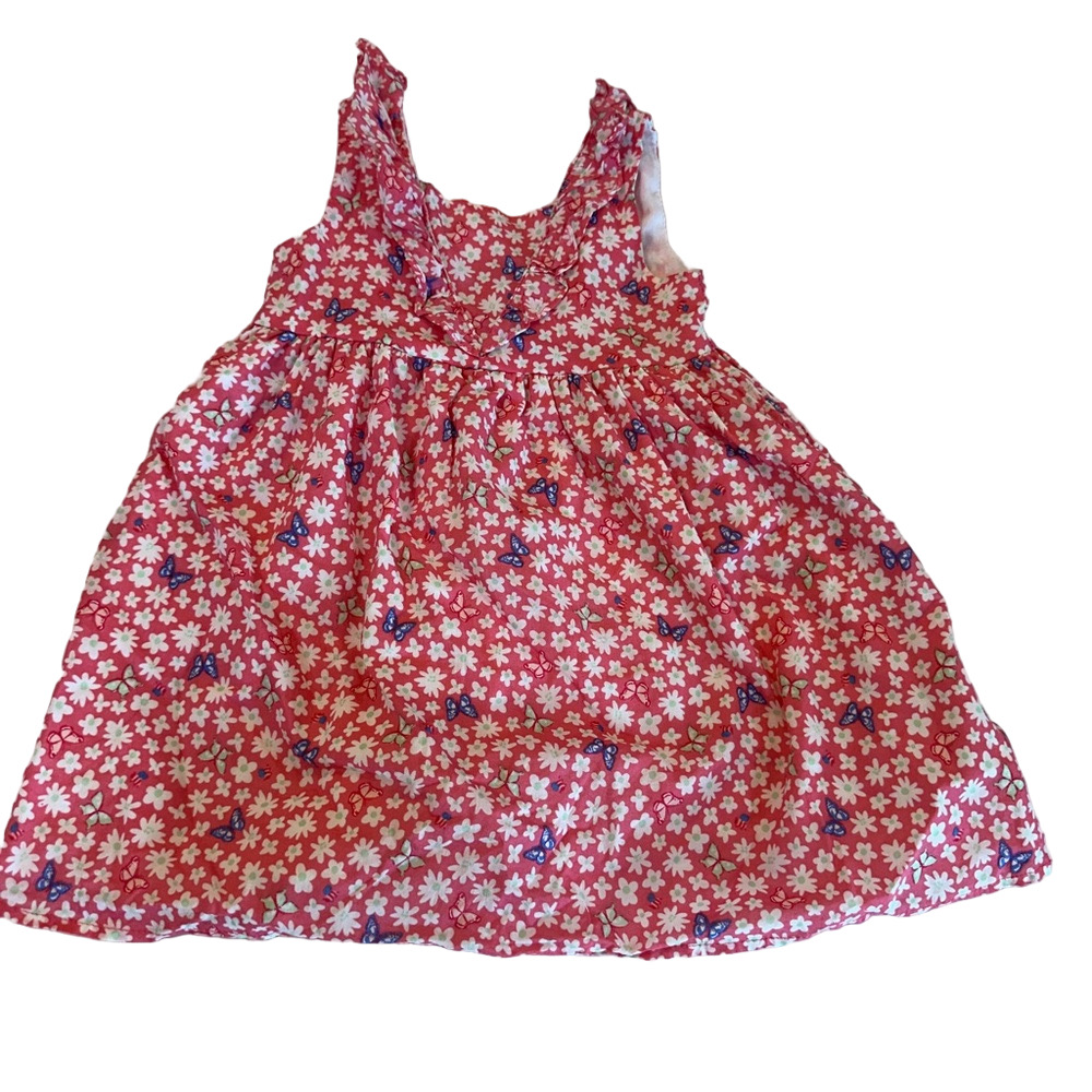 3/20$ Pink baby toddler floral dress size 24 months